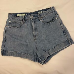 Gap Original High Rise Denim Mom Short - Size 29